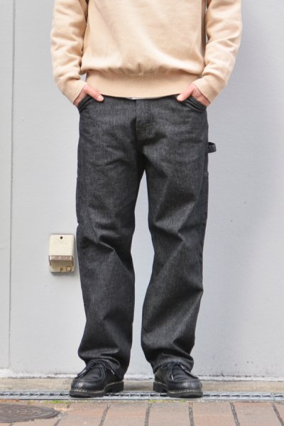 画像9: ＜40%OFF＞SMITH'S AMERICAN（スミスアメリカン）ORIGINAL SMITH'S 1975 Painter（オリジナルスミス 1975ペインター）"Made in Japan" / Black Denim（ブラックデニム） (9)