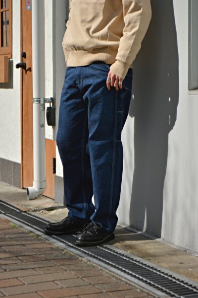 画像1: SMITH'S AMERICAN（スミスアメリカン）ORIGINAL SMITH'S 1975 Painter（オリジナルスミス 1975ペインター）"Made in Japan" / Indigo Denim（インディゴデニム）【裾上げ無料】