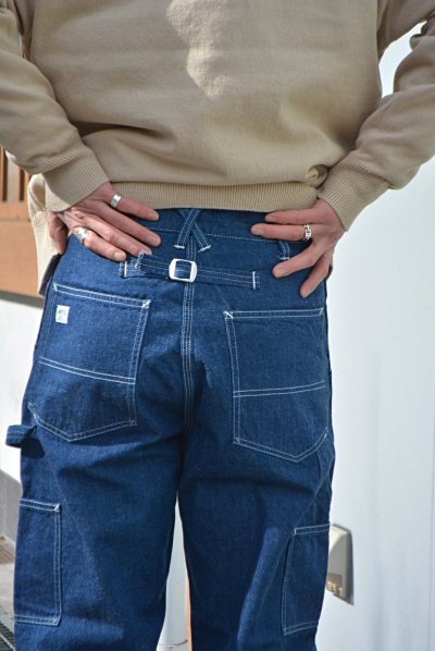 画像3: SMITH'S AMERICAN（スミスアメリカン）ORIGINAL SMITH'S 1975 Painter（オリジナルスミス 1975ペインター）"Made in Japan" / Indigo Denim（インディゴデニム）【裾上げ無料】