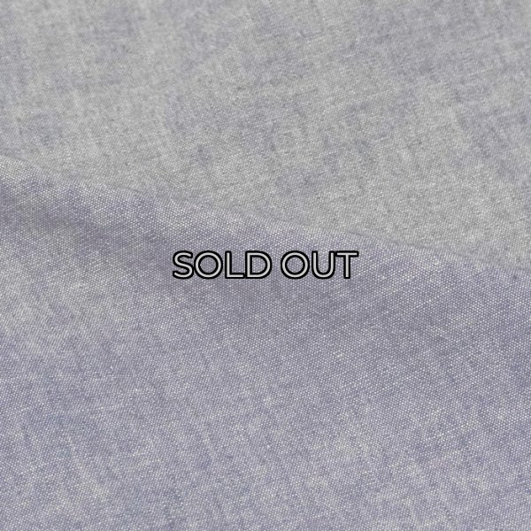 画像6: Post O'Alls（ポストオーバーオールズ）Band Collar Shirt（バンドカラーシャツ）"Classic Chambray" / Indigo（インディゴ） (6)