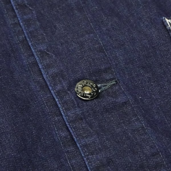 画像7: 【PointUp10%11/10迄】Post O'Alls(ポストオーバーオールズ)Sylvania(シルバニア)"8oz Denim" / Indigo Deep Wash(インディゴディープウォッシュ) (7)