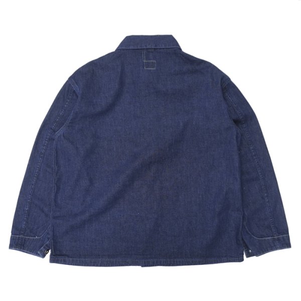 画像2: 【PointUp10%11/10迄】Post O'Alls(ポストオーバーオールズ)Sylvania(シルバニア)"8oz Denim" / Indigo Deep Wash(インディゴディープウォッシュ) (2)