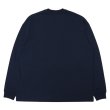 画像2: alvana（アルヴァナ）空紡 L/S TEE SHIRTS（空紡ロングスリーブTシャツ）/ Navy（ネイビー） (2)