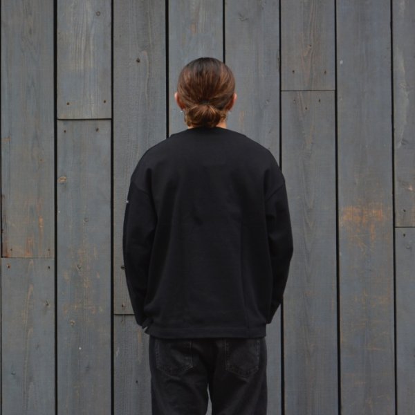 画像9: SAINT JAMES(セントジェームス)OUESSANT LOOSE(ウエッソン・ルーズ)"SOLID" / PIN(ダークグリーン) (9)