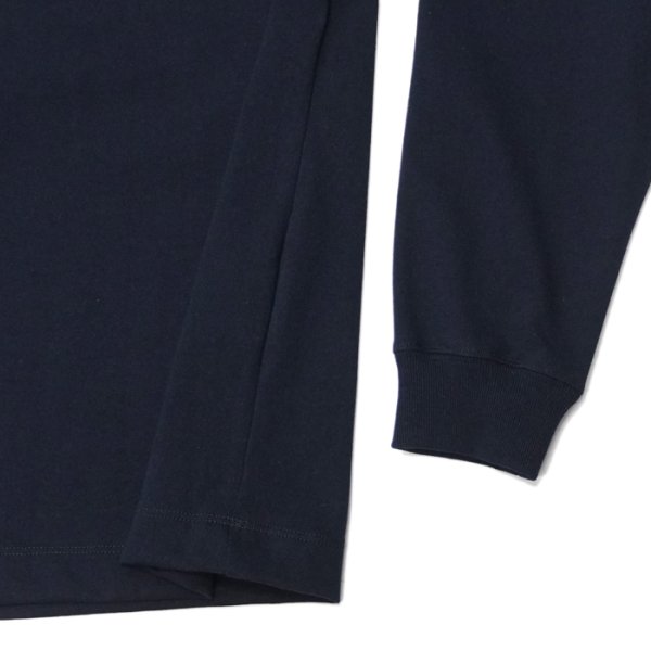 画像5: alvana(アルヴァナ)空紡 L/S TEE SHIRTS(空紡ロングスリーブTシャツ)/ Navy(ネイビー) (5)