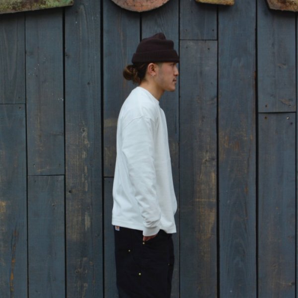 画像8: alvana(アルヴァナ)空紡 L/S TEE SHIRTS(空紡ロングスリーブTシャツ)/ Black(ブラック) (8)