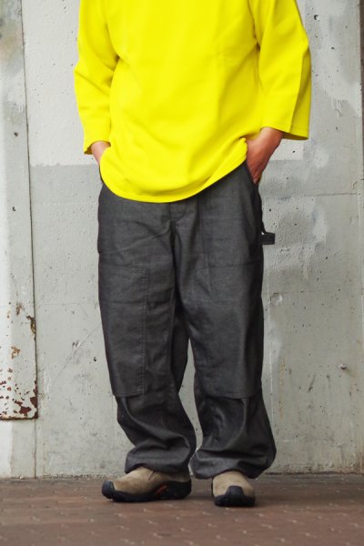 画像8: 【PointUp10%11/10迄】ENGINEERED GARMENTS（エンジニアードガーメンツ）Painter Pants（ペインターパンツ）"CP Denim" / Black（ブラック） (8)