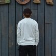 画像9: alvana（アルヴァナ）空紡 L/S TEE SHIRTS（空紡ロングスリーブTシャツ）/ Navy（ネイビー） (9)