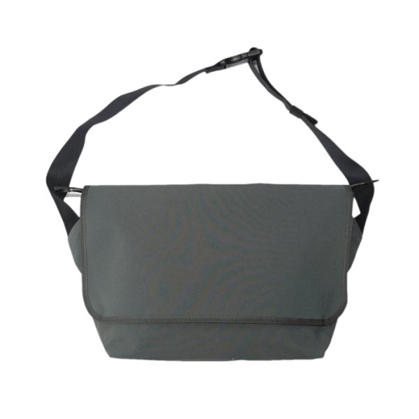画像2: STANDARD SUPPLY(スタンダードサプライ)FLAP MESSENGER(フラップメッセンジャー)60/40 "SIMPLI CITY" / Steel Grey(スティールグレー) (2)