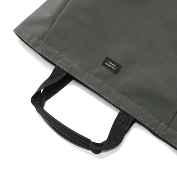 画像10: STANDARD SUPPLY(スタンダードサプライ)B TOTE S(B トート・S)60/40 "SIMPLI CITY"/ Steel Grey(スティールグレー) (10)