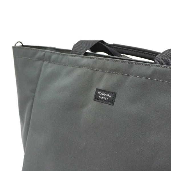 画像5: STANDARD SUPPLY(スタンダードサプライ)B TOTE S(B トート・S)60/40 "SIMPLI CITY"/ Steel Grey(スティールグレー) (5)