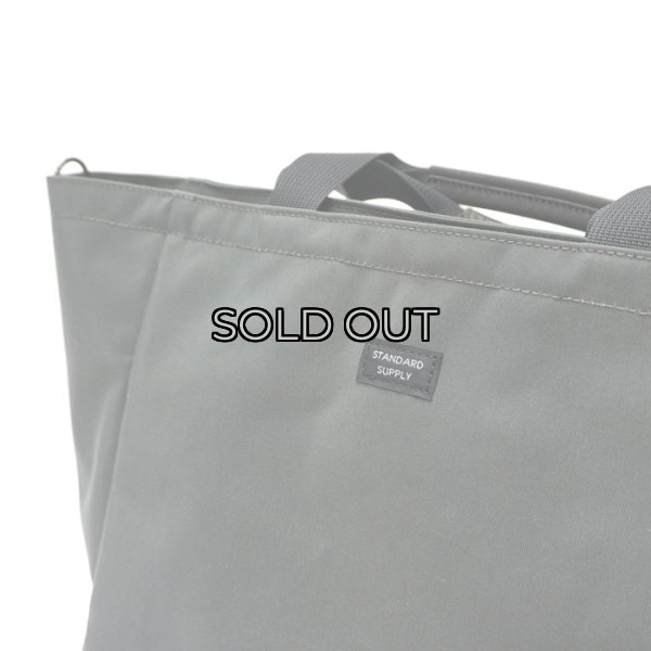 画像5: STANDARD SUPPLY（スタンダードサプライ）B TOTE S（B トート・S）60/40 "SIMPLI CITY"/ Steel Grey（スティールグレー） (5)