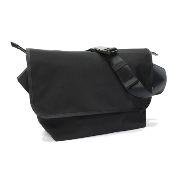 画像1: STANDARD SUPPLY（スタンダードサプライ）FLAP MESSENGER（フラップメッセンジャー）60/40 "SIMPLI CITY" / Black（ブラック） (1)