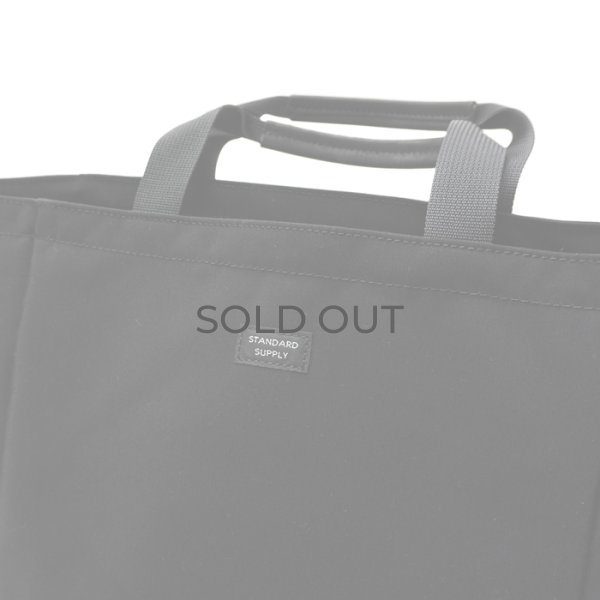 画像5: STANDARD SUPPLY（スタンダードサプライ）B TOTE S（B トート・S）60/40 "SIMPLI CITY"/ Black（ブラック） (5)