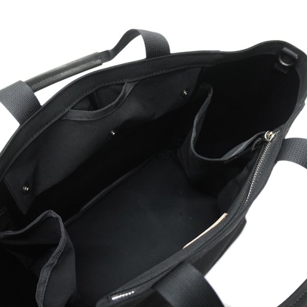 画像9: STANDARD SUPPLY(スタンダードサプライ)B TOTE S(B トート・S)60/40 "SIMPLI CITY"/ Black(ブラック) (9)