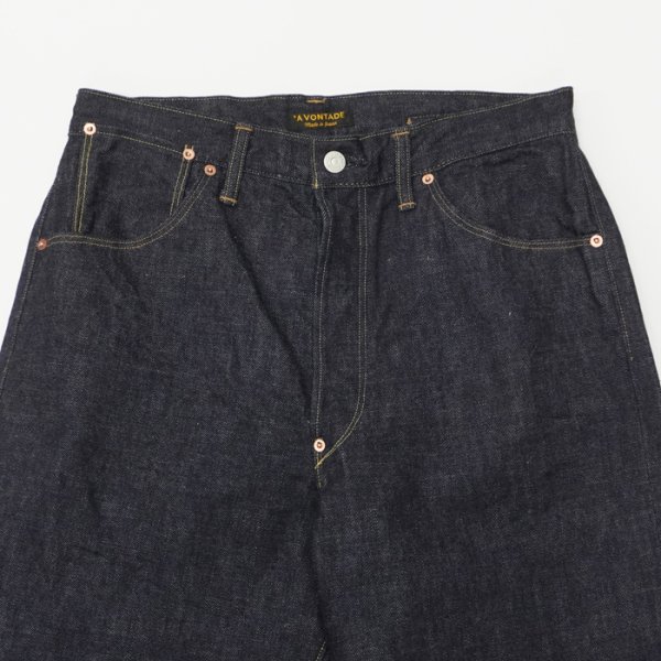 画像3: *A VONTADE(アボンタージ)Coal Mine Jeans -One Washed-(コールマインジーンズ・ワンウォッシュ)”13.5oz Original Selvedge Denim" / Indigo(インディゴ)【裾上げ無料】 (3)