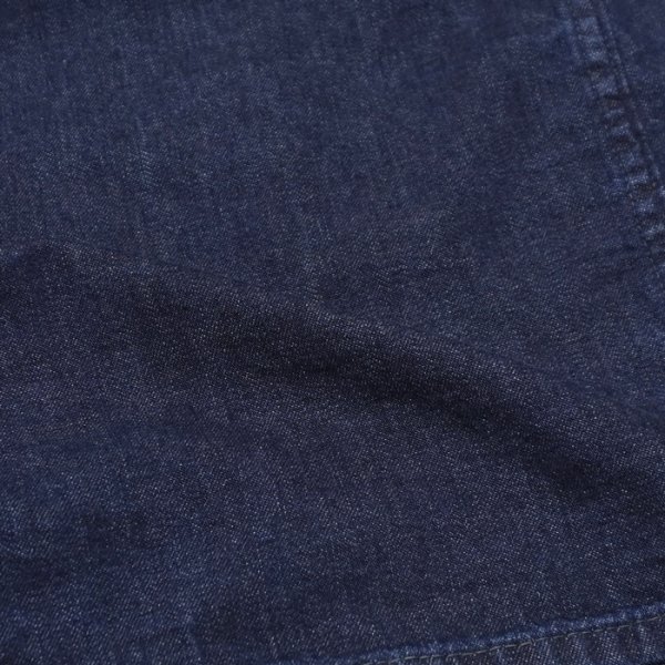 画像8: 【PointUp10%11/10迄】Post O'Alls(ポストオーバーオールズ)Mechanic Blouse 2(メカニックブラウス2)”8oz Denim Deep Wash" / Indigo(インディゴ) (8)