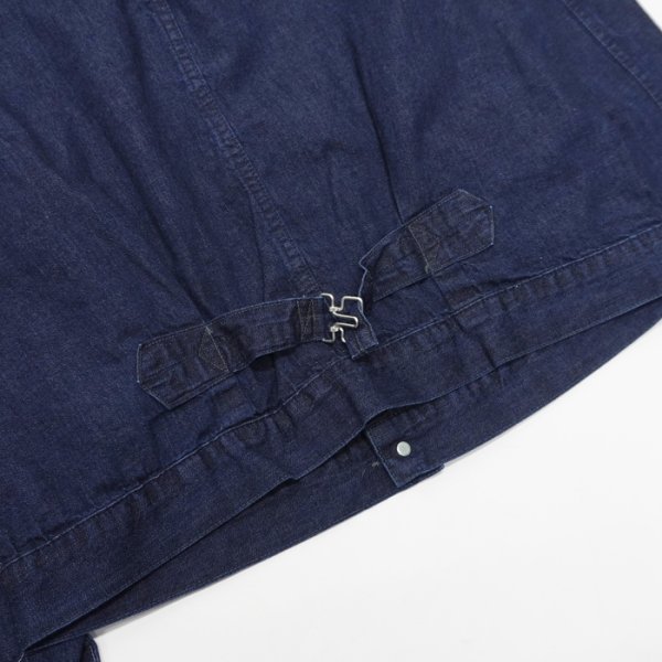 画像7: 【PointUp10%11/10迄】Post O'Alls(ポストオーバーオールズ)Mechanic Blouse 2(メカニックブラウス2)”8oz Denim Deep Wash" / Indigo(インディゴ) (7)