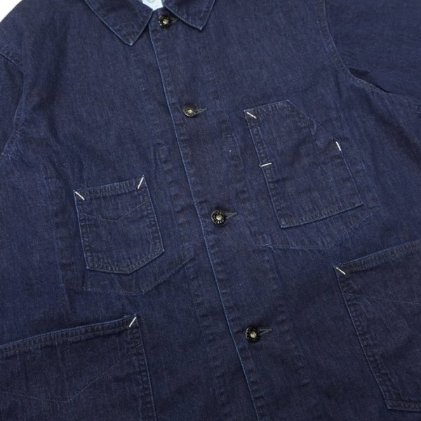 画像8: 【PointUp10%11/10迄】Post O'Alls（ポストオーバーオールズ）De Luxe Railroader（デラックス・レイルローダー）"8oz Denim Deep Wash" / Indigo（インディゴ） (8)