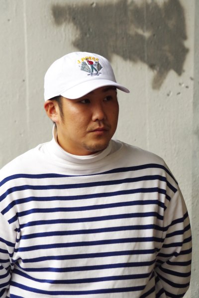 画像8: J.PRESS（J.プレス）J.PRESS BOY'S CAP（ジェープレス ボーイズキャップ）"by Aaron Chang" / White（ホワイト） (8)