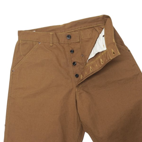 画像5: *A VONTADE(アボンタージ)C/H Painter Pants(コットンヘンプペインターパンツ)”Cotton Hemp Duck" / Brown(ブラウン) (5)