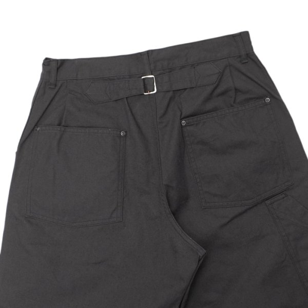 画像4: *A VONTADE（アボンタージ）C/H Painter Pants（コットンヘンプペインターパンツ）”Cotton Hemp Duck" / INK Black（インクブラック） (4)