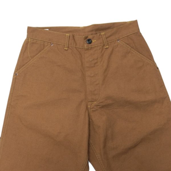 画像3: *A VONTADE(アボンタージ)C/H Painter Pants(コットンヘンプペインターパンツ)”Cotton Hemp Duck" / Brown(ブラウン) (3)