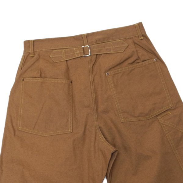 画像4: *A VONTADE(アボンタージ)C/H Painter Pants(コットンヘンプペインターパンツ)”Cotton Hemp Duck" / Brown(ブラウン) (4)