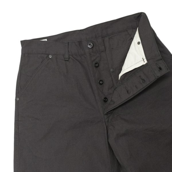 画像5: *A VONTADE（アボンタージ）C/H Painter Pants（コットンヘンプペインターパンツ）”Cotton Hemp Duck" / INK Black（インクブラック） (5)