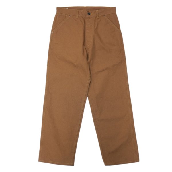 画像2: *A VONTADE(アボンタージ)C/H Painter Pants(コットンヘンプペインターパンツ)”Cotton Hemp Duck" / Brown(ブラウン) (2)