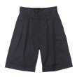 画像1: ENGINEERED GARMENTS（エンジニアードガーメンツ）Gurkha Short（グルカショーツ）"Hight Count Twill" / Dk,Navy（ダークネイビー） (1)