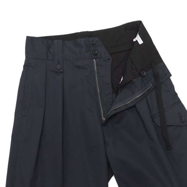 画像3: 【PointUp10%11/10迄】ENGINEERED GARMENTS(エンジニアードガーメンツ)Gurkha Short(グルカショーツ)"Hight Count Twill" / Dk,Navy(ダークネイビー) (3)