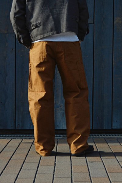 画像10: *A VONTADE(アボンタージ)C/H Painter Pants(コットンヘンプペインターパンツ)”Cotton Hemp Duck" / Brown(ブラウン) (10)