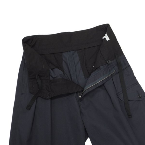 画像4: 【PointUp10%11/10迄】ENGINEERED GARMENTS(エンジニアードガーメンツ)Gurkha Short(グルカショーツ)"Hight Count Twill" / Dk,Navy(ダークネイビー) (4)