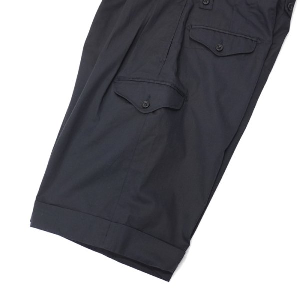 画像6: 【PointUp10%11/10迄】ENGINEERED GARMENTS(エンジニアードガーメンツ)Gurkha Short(グルカショーツ)"Hight Count Twill" / Dk,Navy(ダークネイビー) (6)