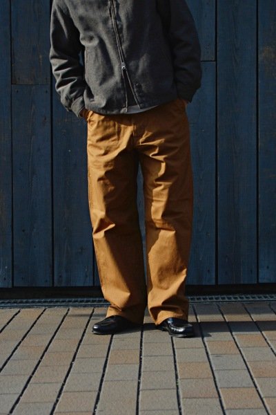 画像8: *A VONTADE(アボンタージ)C/H Painter Pants(コットンヘンプペインターパンツ)”Cotton Hemp Duck" / Brown(ブラウン) (8)