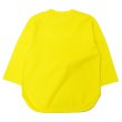 画像2: blurhms ROOTSTOCK（ブラームスルーツストック）Rough&Smooth Thermal Baseball Tee（ラフ&スムースサーマルベースボールTシャツ）/ Yeloow（イエロー） (2)