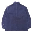 画像2: KAPTAIN SUNSHINE（キャプテンサンシャイン）Coverall Jacket（カバーオールジャケット）"Cotton Hemp Heavy OXFord Garment Dye" / Navy Blue（ネイビーブルー） (2)