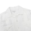 画像3: ENGINEERED GARMENTS（エンジニアードガーメンツ）Guayabera Shirt （グアヤベラシャツ）"Handkerchief Linen"/ White（ホワイト） (3)