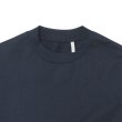 画像3: KAPTAIN SUNSHINE（キャプテンサンシャイン）Suvin Supima Tube Short Sleeve Tee Heavy（スビンスーピマチューブショートスリーブヘビーTシャツ）”SUVIN SUPIMA TUBE JERSEY HEAVY" / Steel Navy（スティールネイビー） (3)