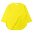 画像1: blurhms ROOTSTOCK（ブラームスルーツストック）Rough&Smooth Thermal Baseball Tee（ラフ&スムースサーマルベースボールTシャツ）/ Yeloow（イエロー） (1)