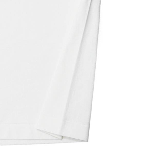 画像5: 【PointUp10%11/10迄】KAPTAIN SUNSHINE(キャプテンサンシャイン)Suvin Supima Tube Short Sleeve Tee Heavy(スビンスーピマチューブショートスリーブヘビーTシャツ)”SUVIN SUPIMA TUBE JERSEY HEAVY" / White(ホワイト) (5)