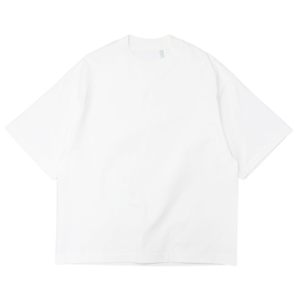画像1: KAPTAIN SUNSHINE（キャプテンサンシャイン）Suvin Supima Tube Short Sleeve Tee Heavy（スビンスーピマチューブショートスリーブヘビーTシャツ）”SUVIN SUPIMA TUBE JERSEY HEAVY" / White（ホワイト） (1)