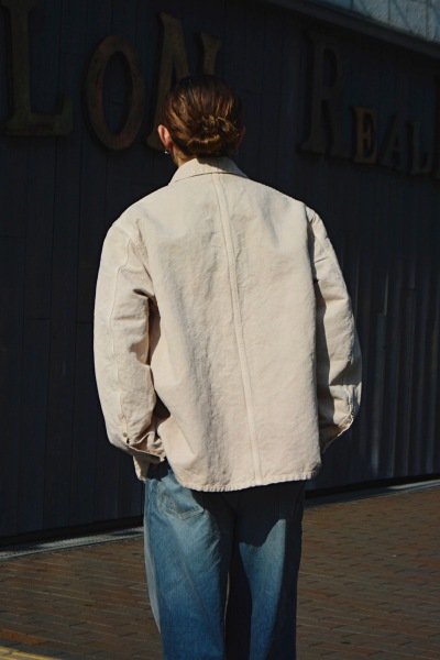 画像12: 【PointUp10%11/10迄】KAPTAIN SUNSHINE(キャプテンサンシャイン)Coverall Jacket(カバーオールジャケット)/ Sand Pink(サンドピンク) (12)