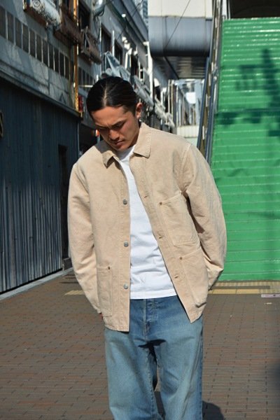 画像10: 【PointUp10%11/10迄】KAPTAIN SUNSHINE(キャプテンサンシャイン)Coverall Jacket(カバーオールジャケット)/ Sand Pink(サンドピンク) (10)