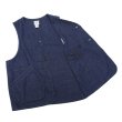 画像7: Post O'Alls（ポストオーバーオールズ）DEE Vest 2（ディー・ベスト 2）"8oz Denim Indigo Deep Wash" / Indigo（インディゴ） (7)
