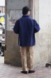 画像11: KAPTAIN SUNSHINE（キャプテンサンシャイン）Coverall Jacket（カバーオールジャケット）"Cotton Hemp Heavy OXFord Garment Dye" / Navy Blue（ネイビーブルー） (11)