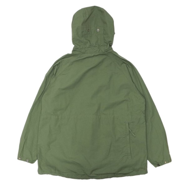 画像2: 【PointUp10%11/10迄】ENGINEERED GARMENTS(エンジニアードガーメンツ)Atlantic Parka(アトランティックパーカ)"Cotton Rip Stop" / Olive(オリーブ) (2)