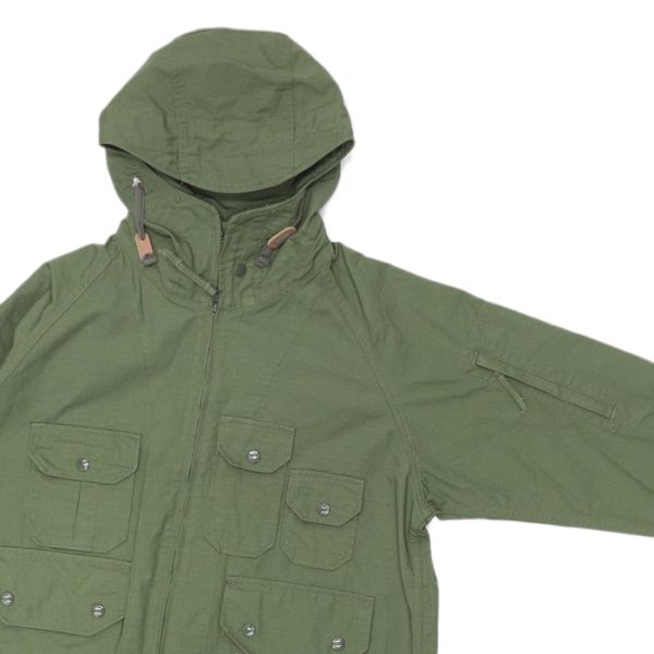 画像6: 【PointUp10%11/10迄】ENGINEERED GARMENTS(エンジニアードガーメンツ)Atlantic Parka(アトランティックパーカ)"Cotton Rip Stop" / Olive(オリーブ) (6)