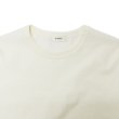画像3: alvana（アルヴァナ）20/- Baseball Tee Shirt（20/ ベースボールTシャツ）/ White（ホワイト） (3)